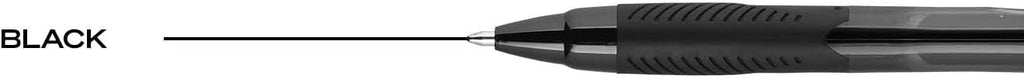 Uni-Ball Jetstream Elements Ballpoint Pen, Medium Point (1.0mm), Black Ink, 6 Pens