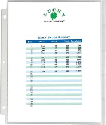 Quill Brand Top-Loading Sheet Protectors, Polypropylene, 200 Pack, Clear, 8-1/2 x 11
