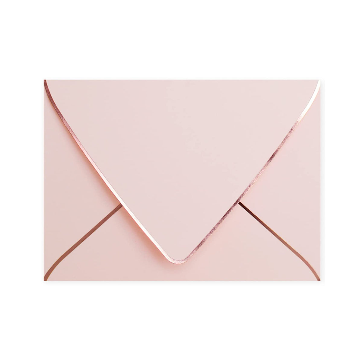 A6 Green Envelopes With Gold Border 4 x 6 - V flap, Quick Self Seal