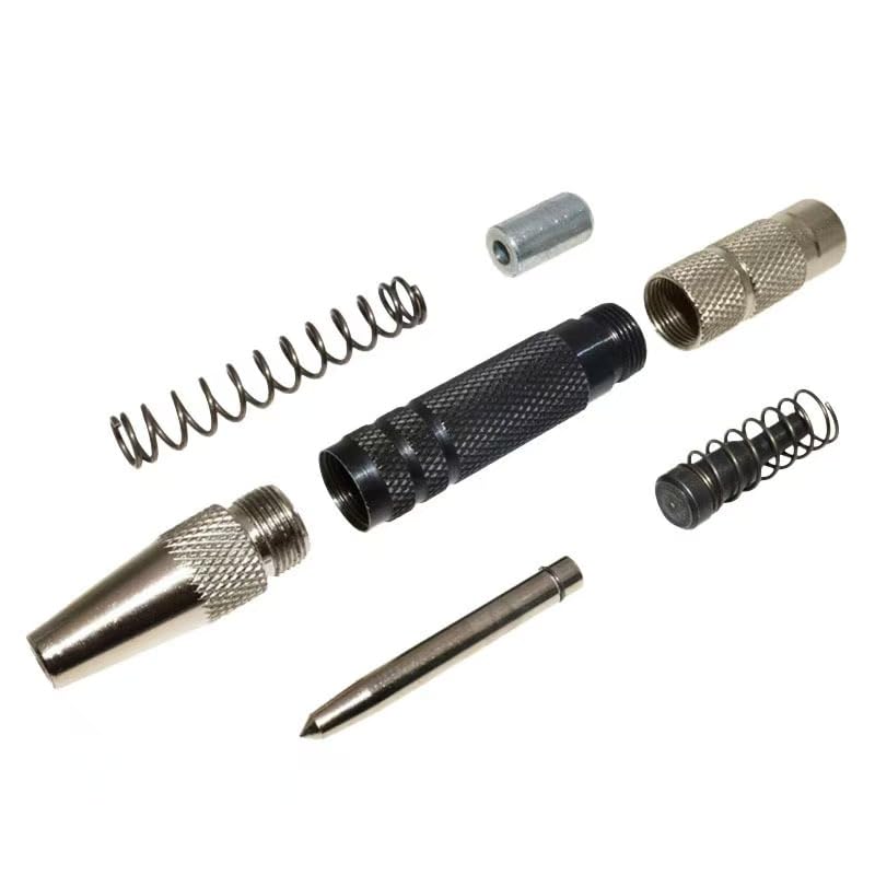 Super Strong 6 Inch and 5 Inch Heavy Duty Automatic Center Punch，Hand Tool for Metal or