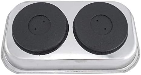 Edward Tools 9.5” Large Rectangle Magnetic Tray - Magnetic Parts Tray for Screws, Nut