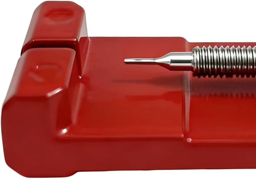 Watch Band Link Pin Remover Watch Repair Tool Kit Red Metal