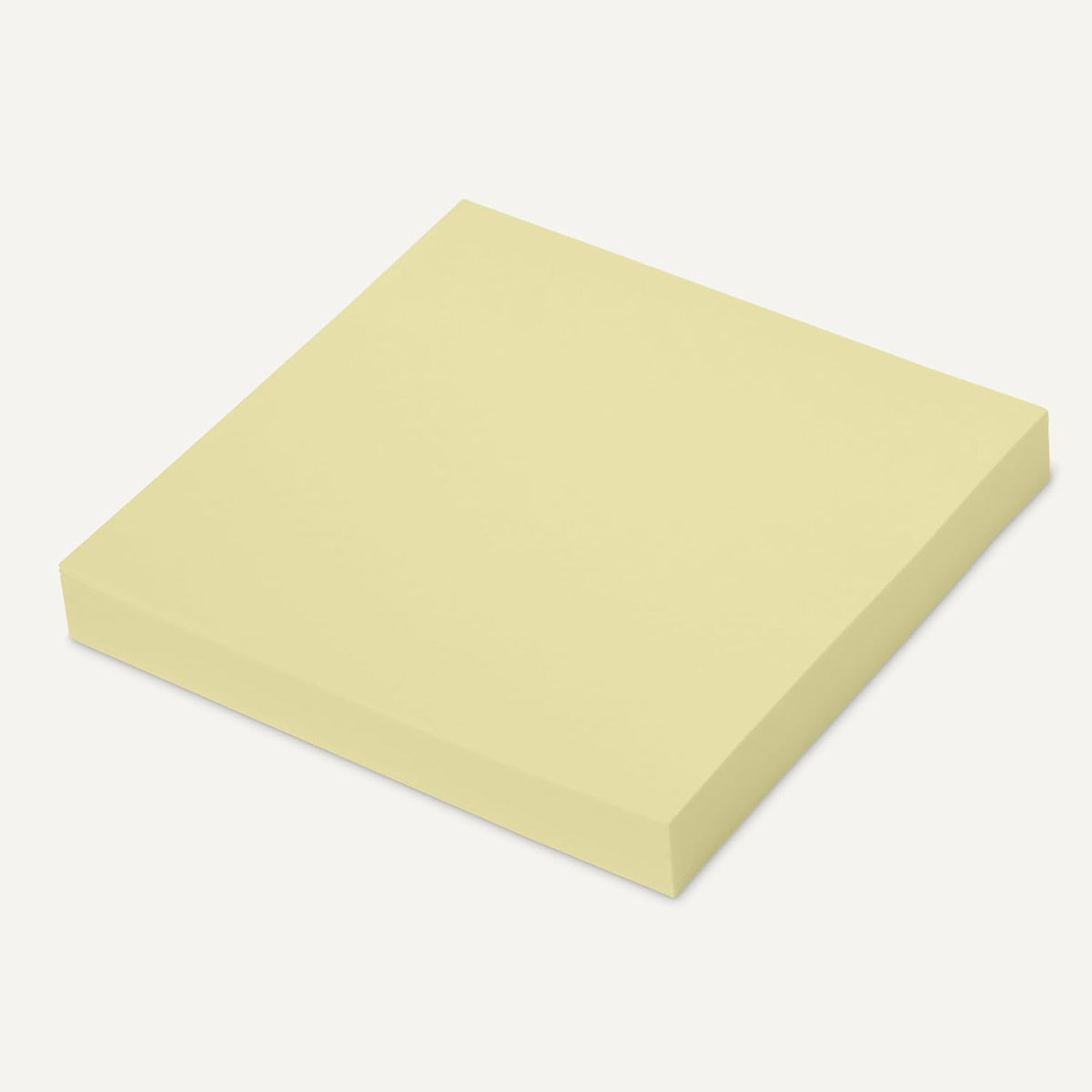 Amazon Basics Square Sticky Notes, Self-Stick Pads, 3 x 3 inches, Yellow, 18-Pack