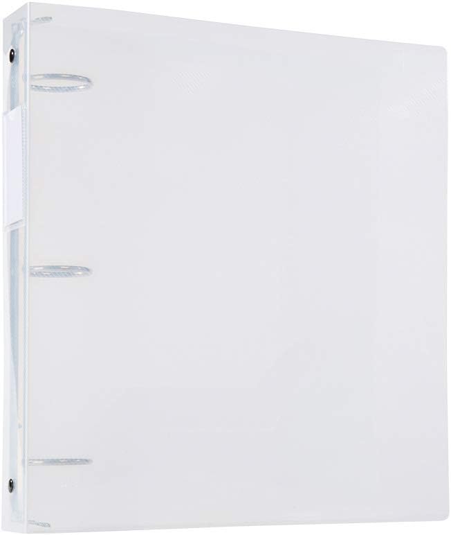 Filexec Products 1.5-Inch 3 Ring Binder, Pack of 2 (50298-64233), Clear