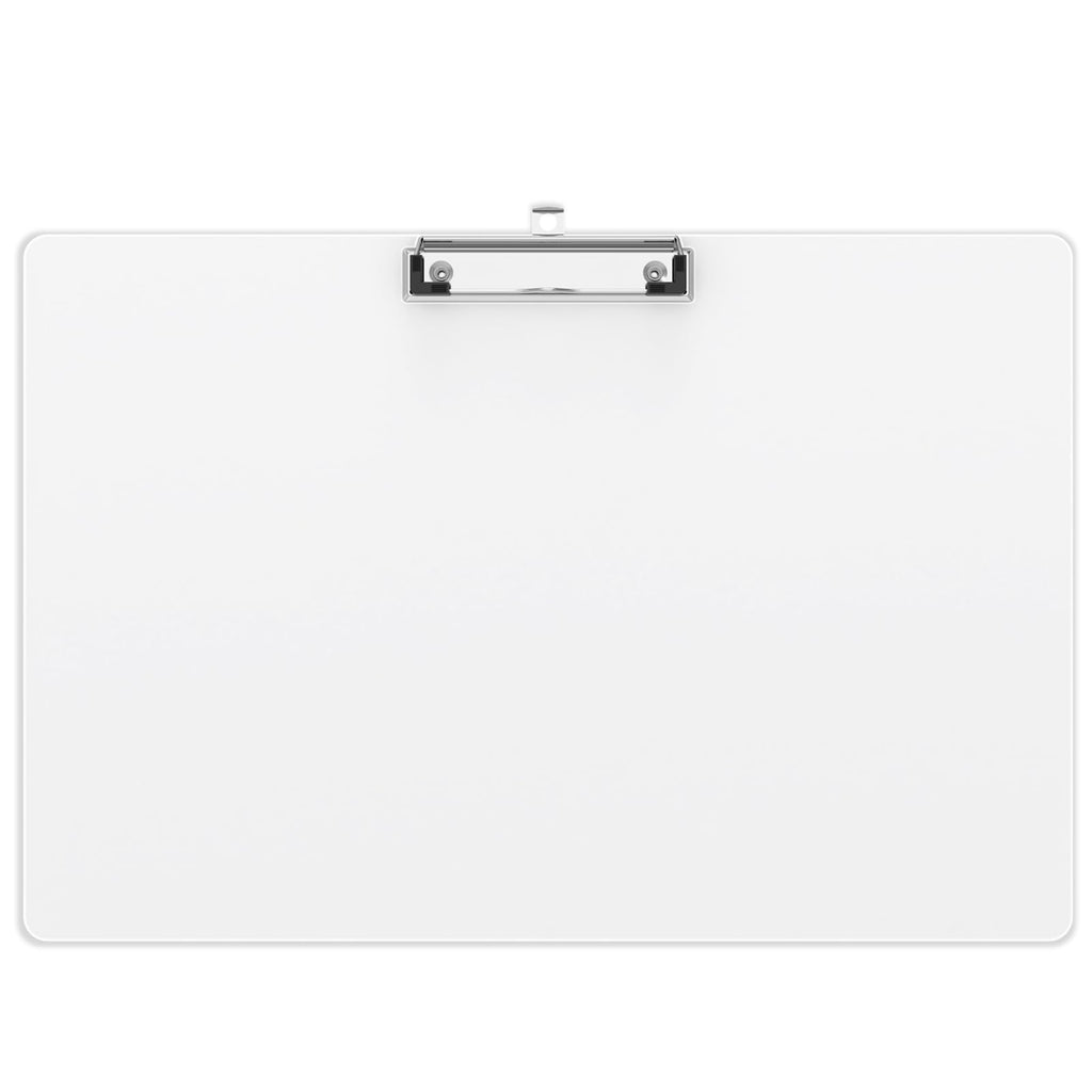 Extra Large 11x17 Clipboards, Plastic Black Drawing Boards, Horizontal Clip Board