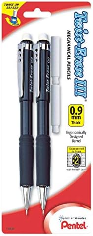 Pentel Twist-Erase III Mechanical Pencil, (0.9mm)