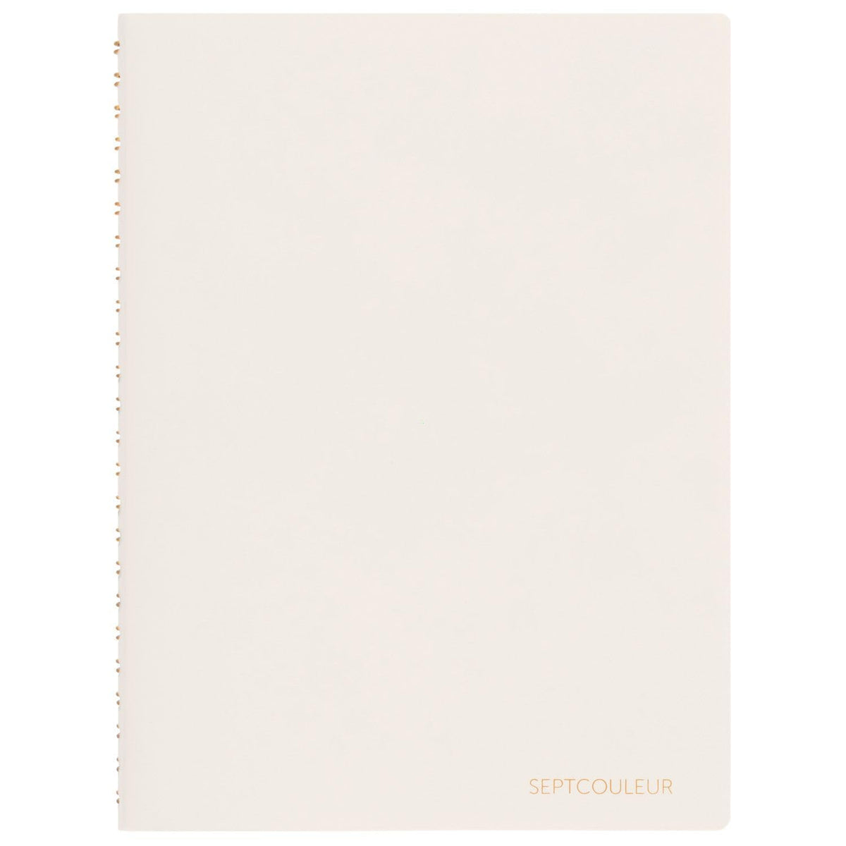 Maruman Septcouleur Spiral Notebook, 200 Pages, A5 3mm Grid, Blue