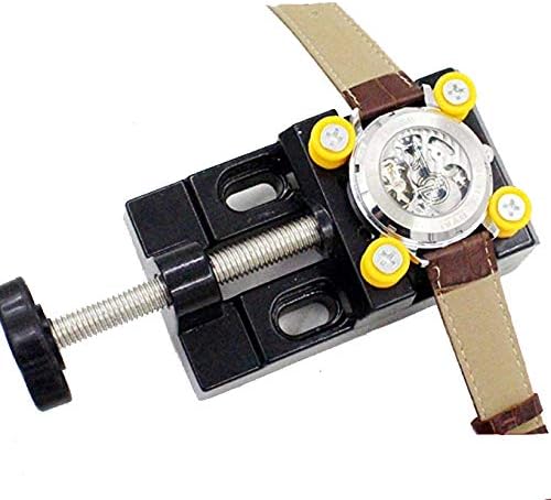 Adjustable Opener Back Watch Case Holder Tool & Watchmaker Tool,Metal & Plastic