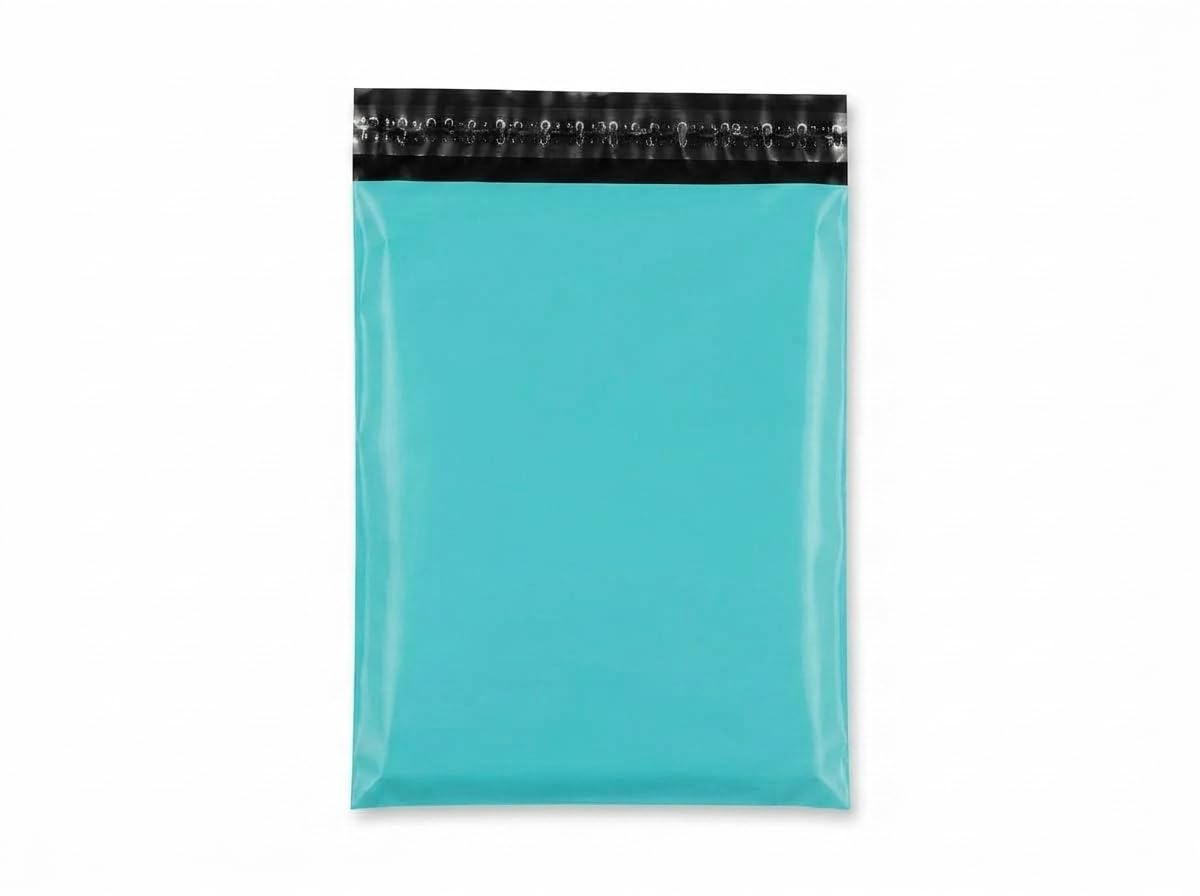 50 Pack 10x13 TEAL Poly Mailer Shipping Bags – Waterproof Self-Seal Mailing Envelopes