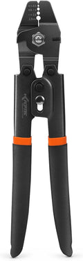 KF CPTEC Fishing Crimping Pliers, 0.1-2.2mm Wire Rope Swager with Cutter