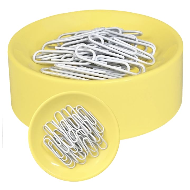 Clipwell Magnetic Paper Clip Holder - Easy Toss & Pick-Up - Holds Various Metal Parts