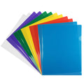 JAM PAPER Plastic Sleeves - Letter Sized - 9 x 11 1/2 - Clear Project Pockets - 12 Page