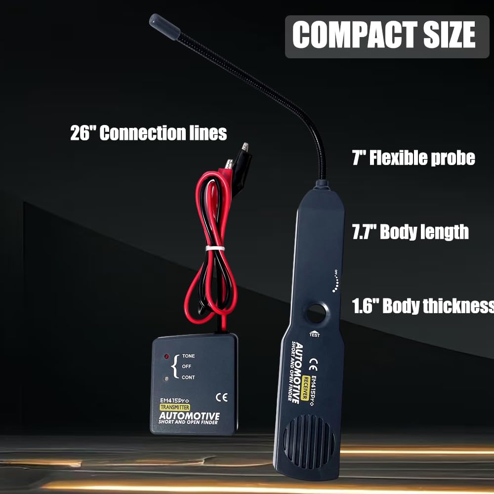 EM415PRO Circuit Tracer Automotive Short Open Finder Repair Tool
