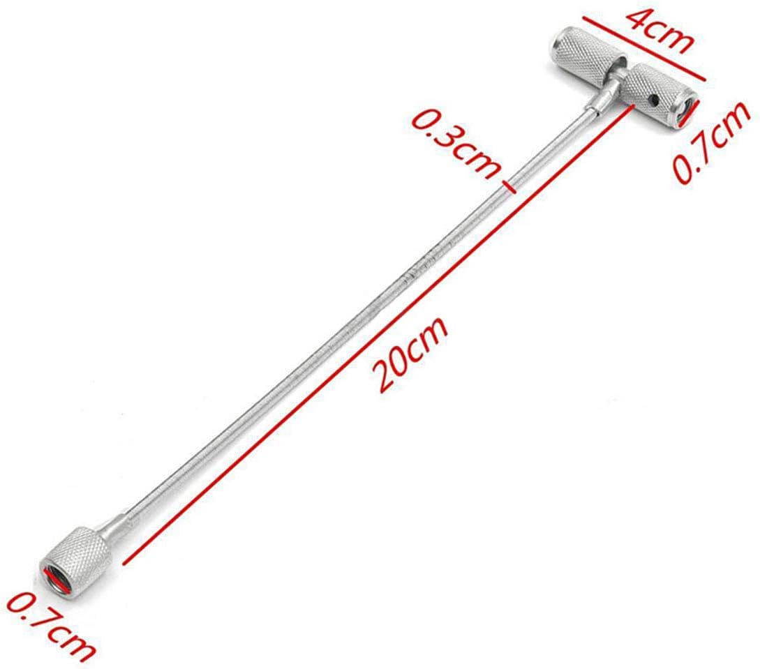 4PCS Valve Stem Installation Fishing Tire Repair Tools 8'' Puller Car Plug Core Remover