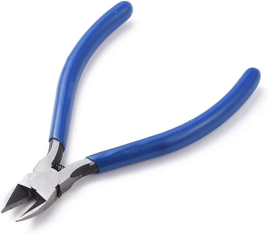 Pandahall 1pc Carbon-Hardened Steel Ferronickel Side Cutting Chains Memory Wire Cutter