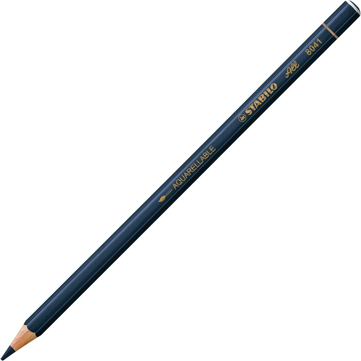 STABILO All Watercolour Effect Pencil Pack of 3 Pencils (Blue)