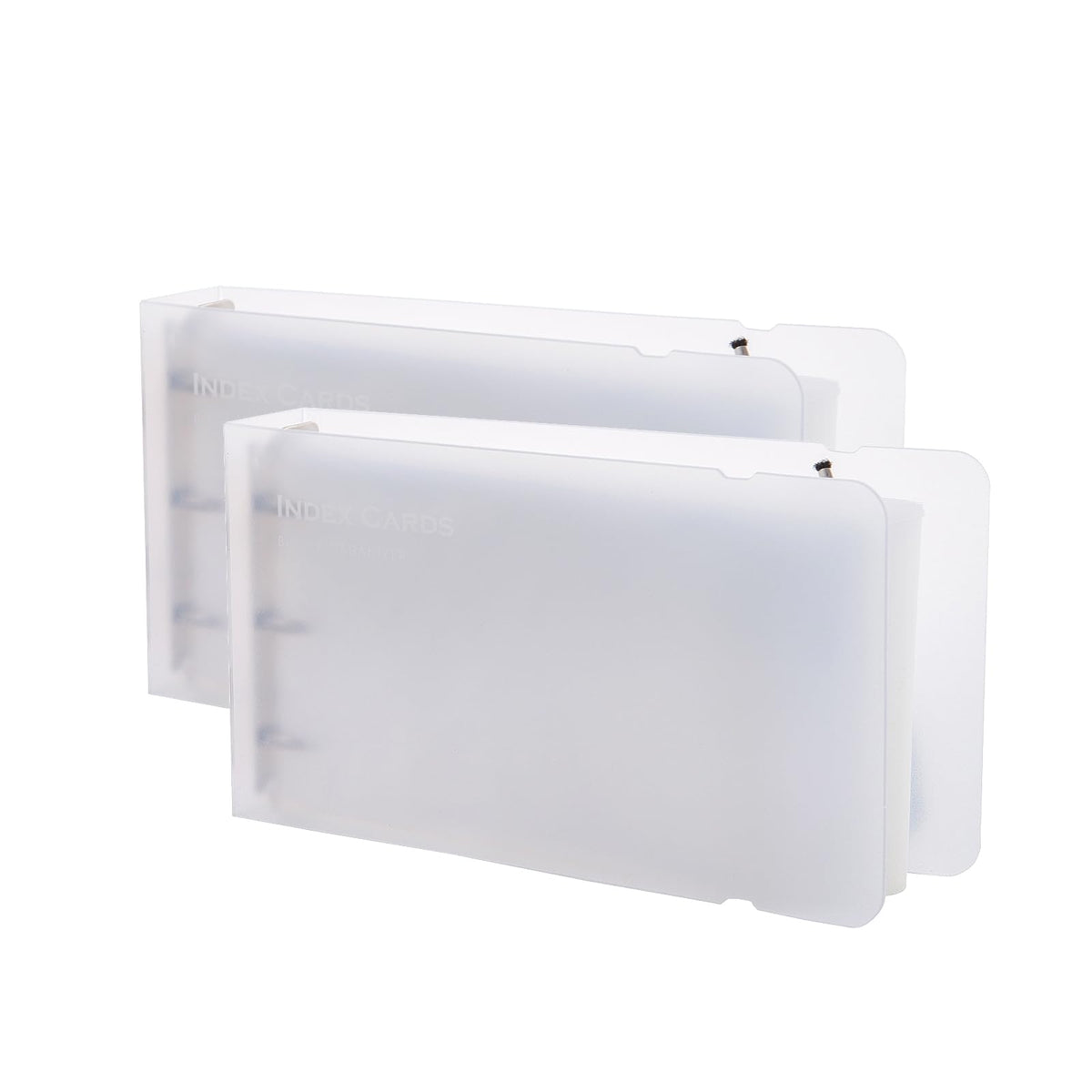 3×5” index card Binder organizer with Plastic pocket Sleeves