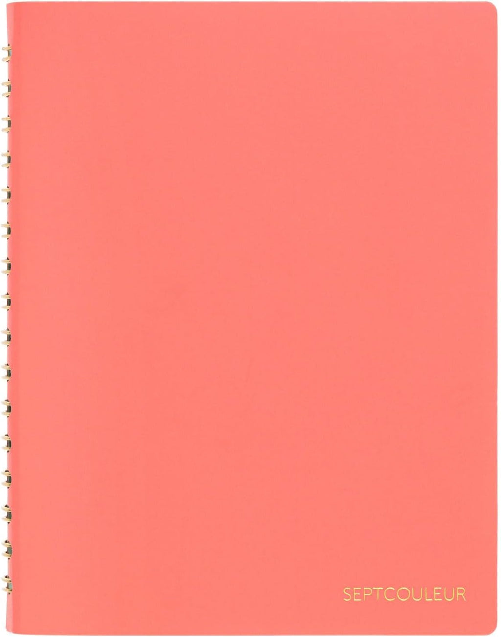 Maruman Septcouleur Spiral Notebook, 200 Pages, A5 3mm Grid, Blue