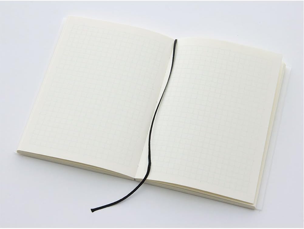 DESIGNPHIL Midori 15001006 Notebook, MD Notebook, Paperback, Square Ruled
