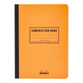 RHODIA 119208C - Flexible Notebook Cloth Back Composition Book Orange - A5 - Small
