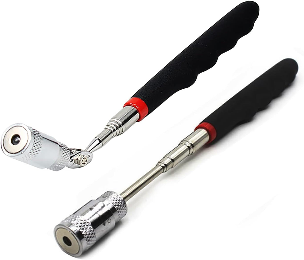 Telescoping Magnetic pickup tool with light,magnet duty flexible led set for seniors