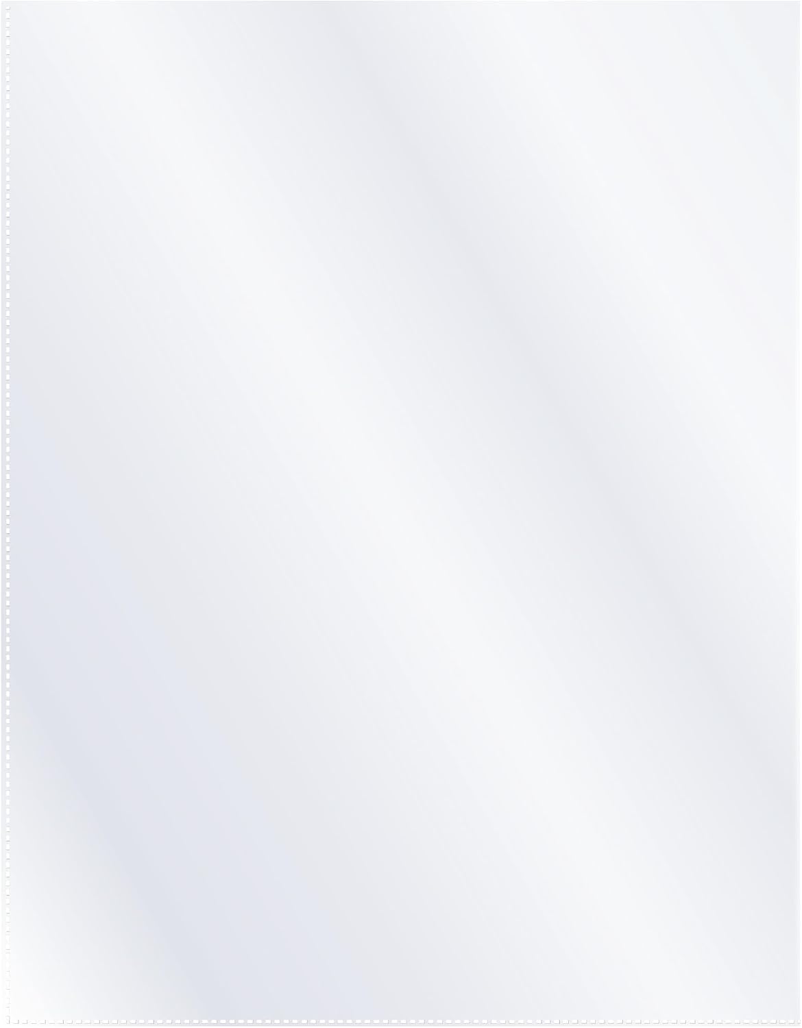 C-Line Heavyweight No-Hole Sheet Protectors, Clear, 25/Box (62907)
