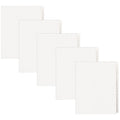 Avery® Legal Exhibit Dividers, Side Tab, 1-25 Numbered, 5 Sets
