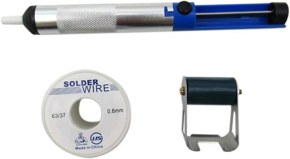 Upgrade Soldering Gun Automatic Hand held Solder Iron Kit Welding Tool, Desoldering Pump