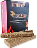 TRULite Premium Fire Starters, 20 Piece Box, USA Made, Ideal for Quickly