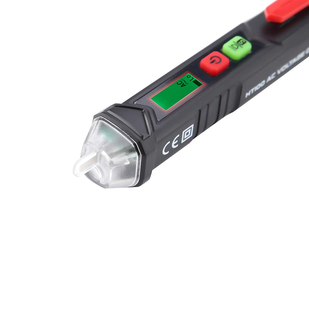 Fafeicy Non Contact Voltage Tester, AC 12V-1000V Dual Range Adjustable