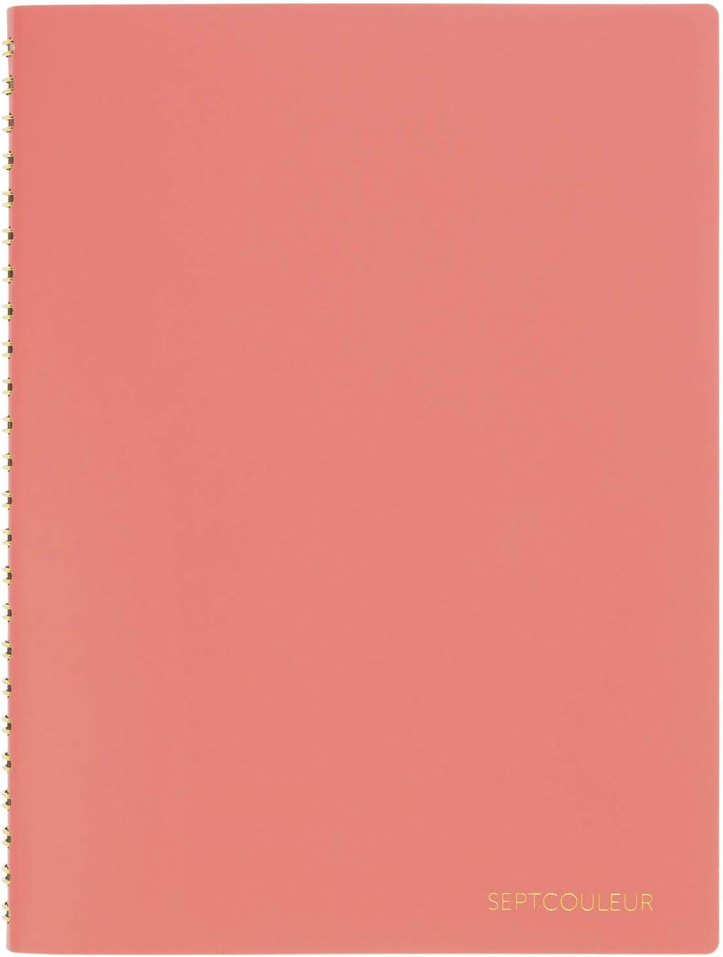 Maruman Septcouleur Spiral Notebook, 200 Pages, A5 3mm Grid, Blue