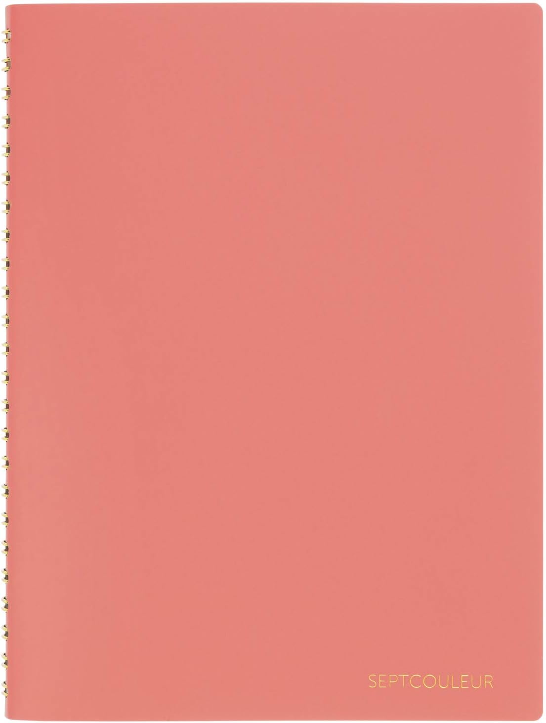 Maruman Septcouleur Spiral Notebook, 200 Pages, A5 3mm Grid, Blue