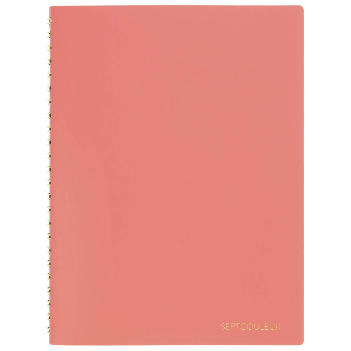 Maruman Septcouleur Spiral Notebook, 200 Pages, A5 3mm Grid, Blue