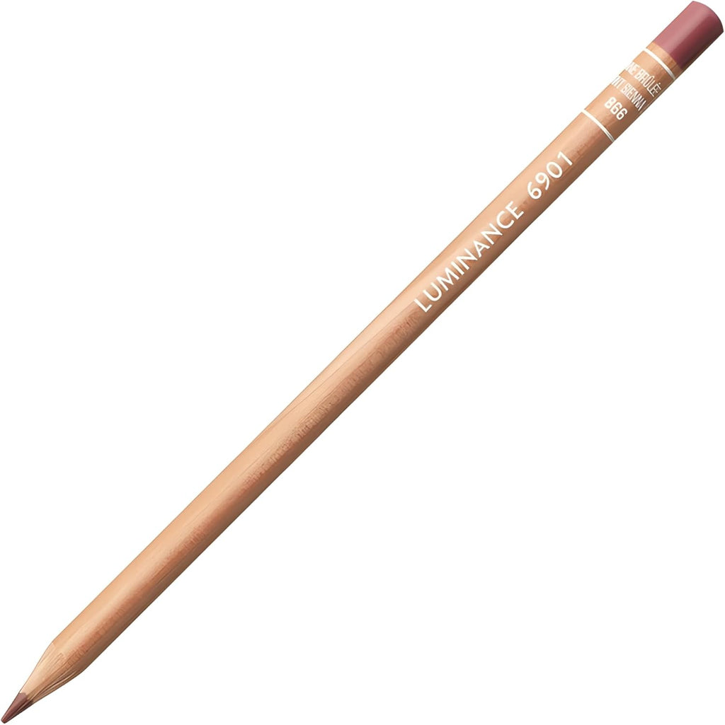 Caran D'ache Luminance 6901 Lightfast Pencil No. 350 Purplish Red (6901.350)