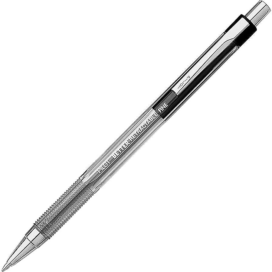 PILOT Pen 30000 The Better Ball Point Pen, 0.7mm, Black Ink, 12-Pack