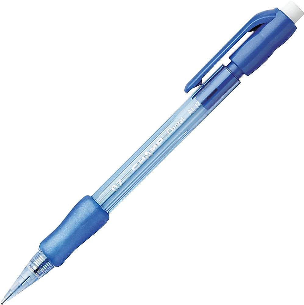 PENAL17CSWUS - Pentel Champ Mechanical Pencil, 0.7 mm, Blue Barrel, 24/Pack