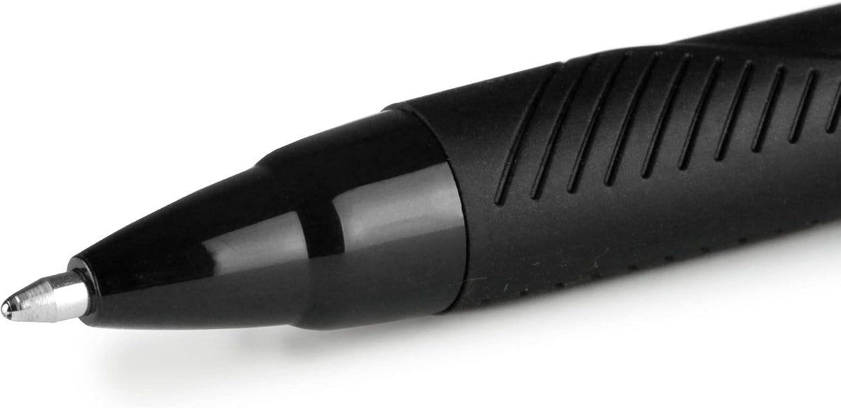 Uni-Ball Jetstream Elements Ballpoint Pen, Medium Point (1.0mm), Black Ink, 6 Pens