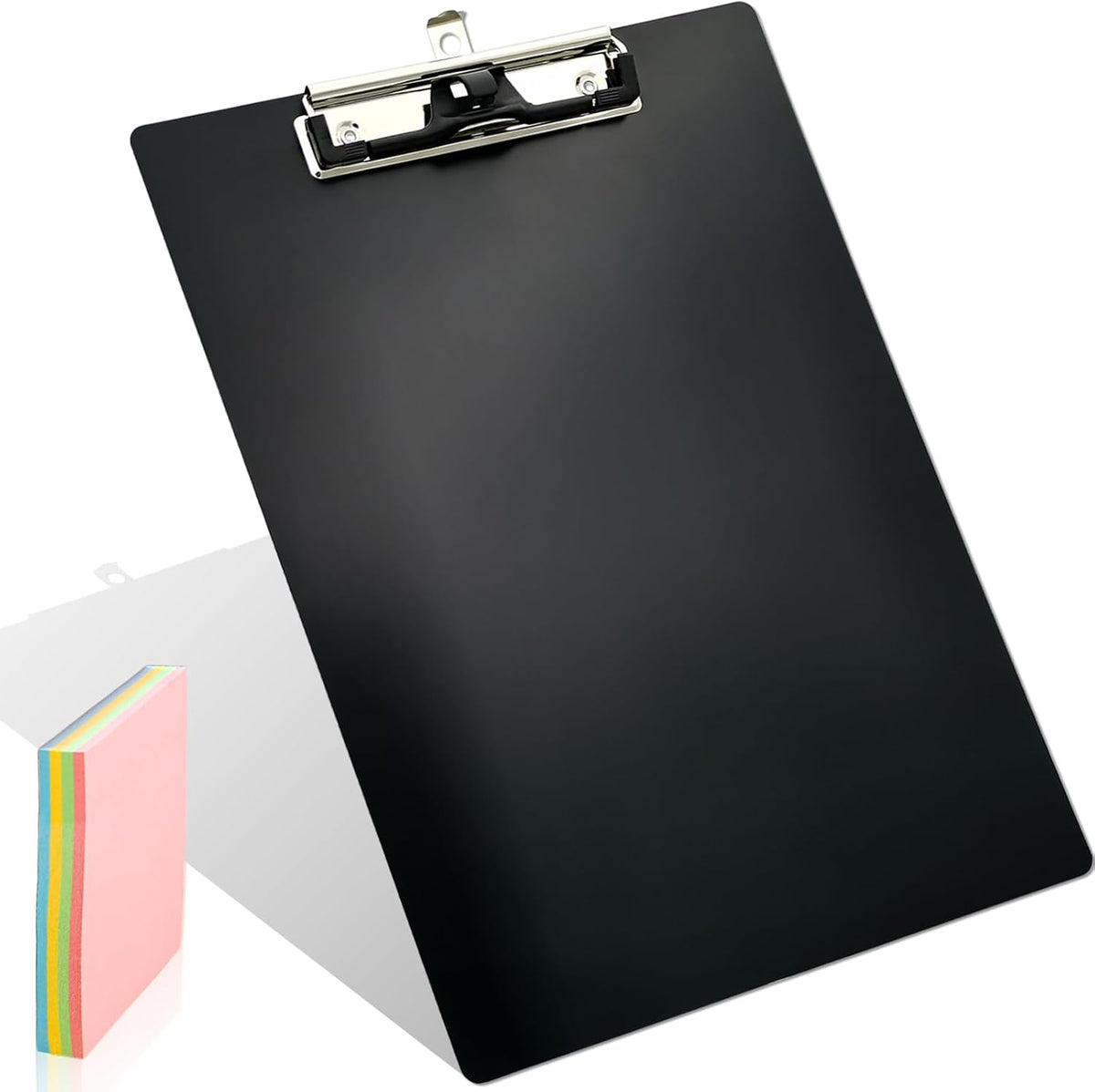 Aluminum Metal Clipboard A4 Hangable 8.5 x 11 Letter Pen Holder Clip Board