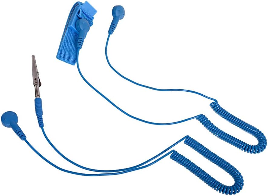 Alphacool Anti-Static Wrist Strap - Blue (11645)