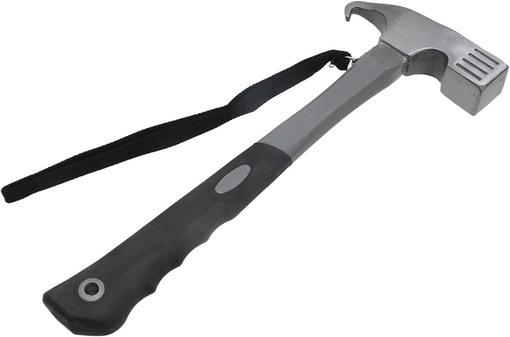 Camping Hammer Heavy Duty with Tent Stake Remover, 11.6 Inch