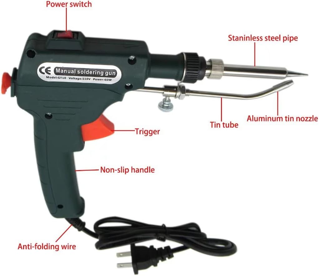 2026 New Soldering Gun Automatic Send Tin Electrical Soldering Iron Gun Welding Tool with