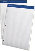 Ampad 20345 Double Sheets Pad, Law Rule, 8 1/2 x 11 3/4, White, 100 Sheets