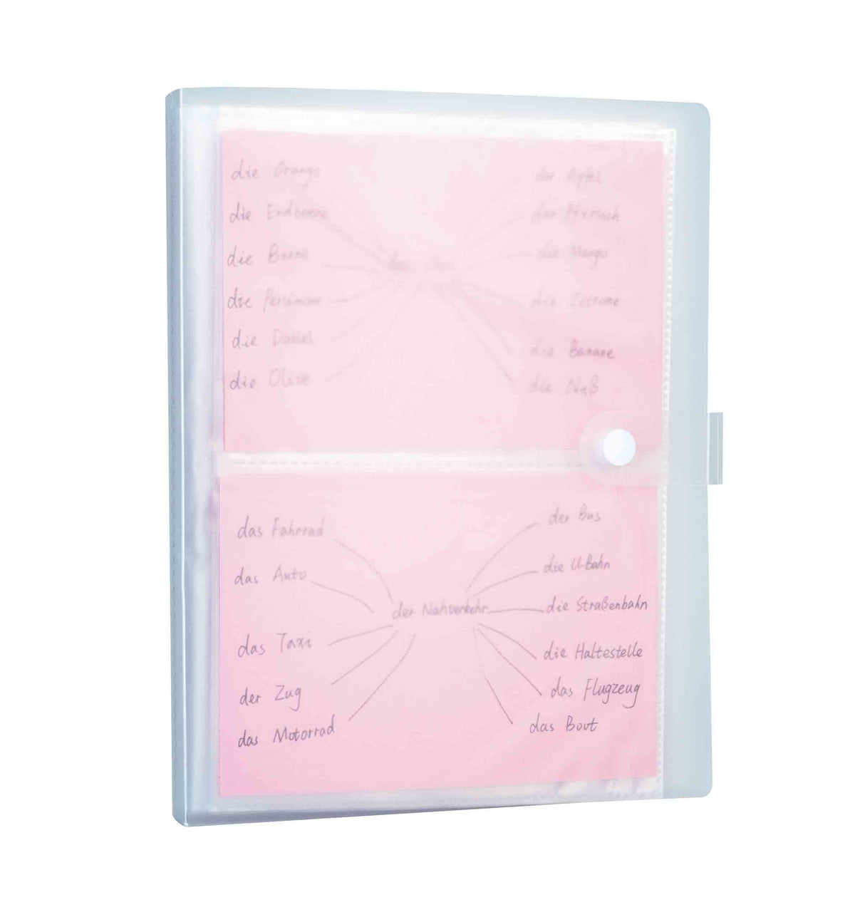 4x6 Index Cards Clear Plastic Holder Organizer Pouches Book Binder 40 Page Hold 160 Cards