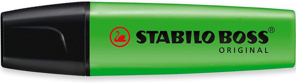 STABILO Highlighter BOSS ORIGINAL - Essential Pack of 5 - Red, Yellow, Light Blue