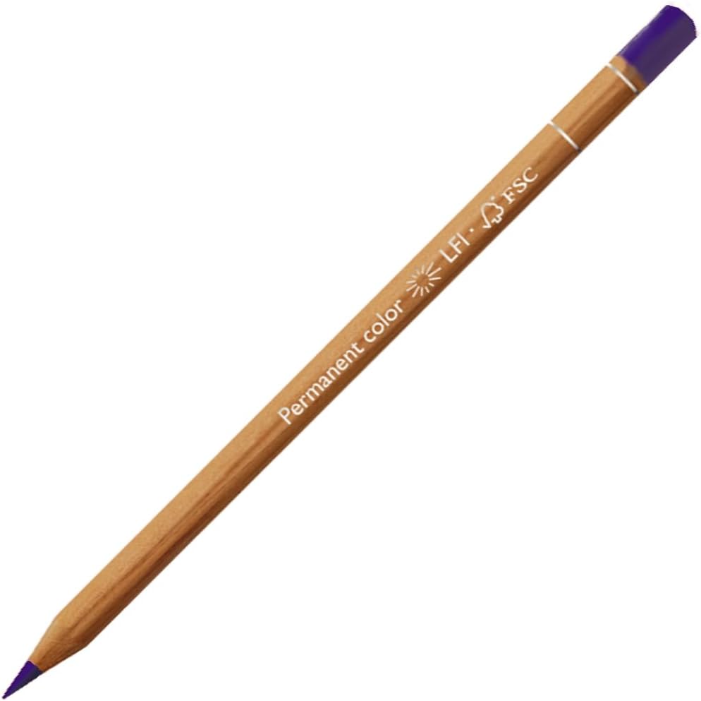 Caran D'ache Luminance 6901 Lightfast Pencil No. 350 Purplish Red (6901.350)
