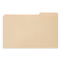 Amazon Basics File Folders with Tabs for Filing, 1/3-Cut Tab, 8.5x11 inches, Letter Size