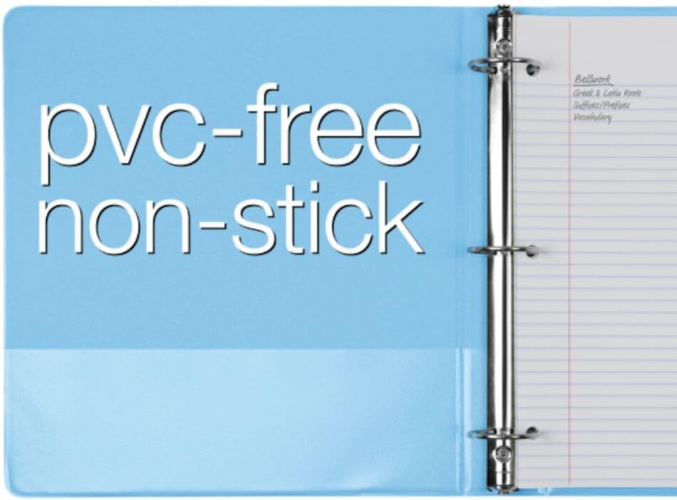 Cardinal 3 Ring Binders, Binders for School and Office, Durable 1.5 Inch, Round Rings