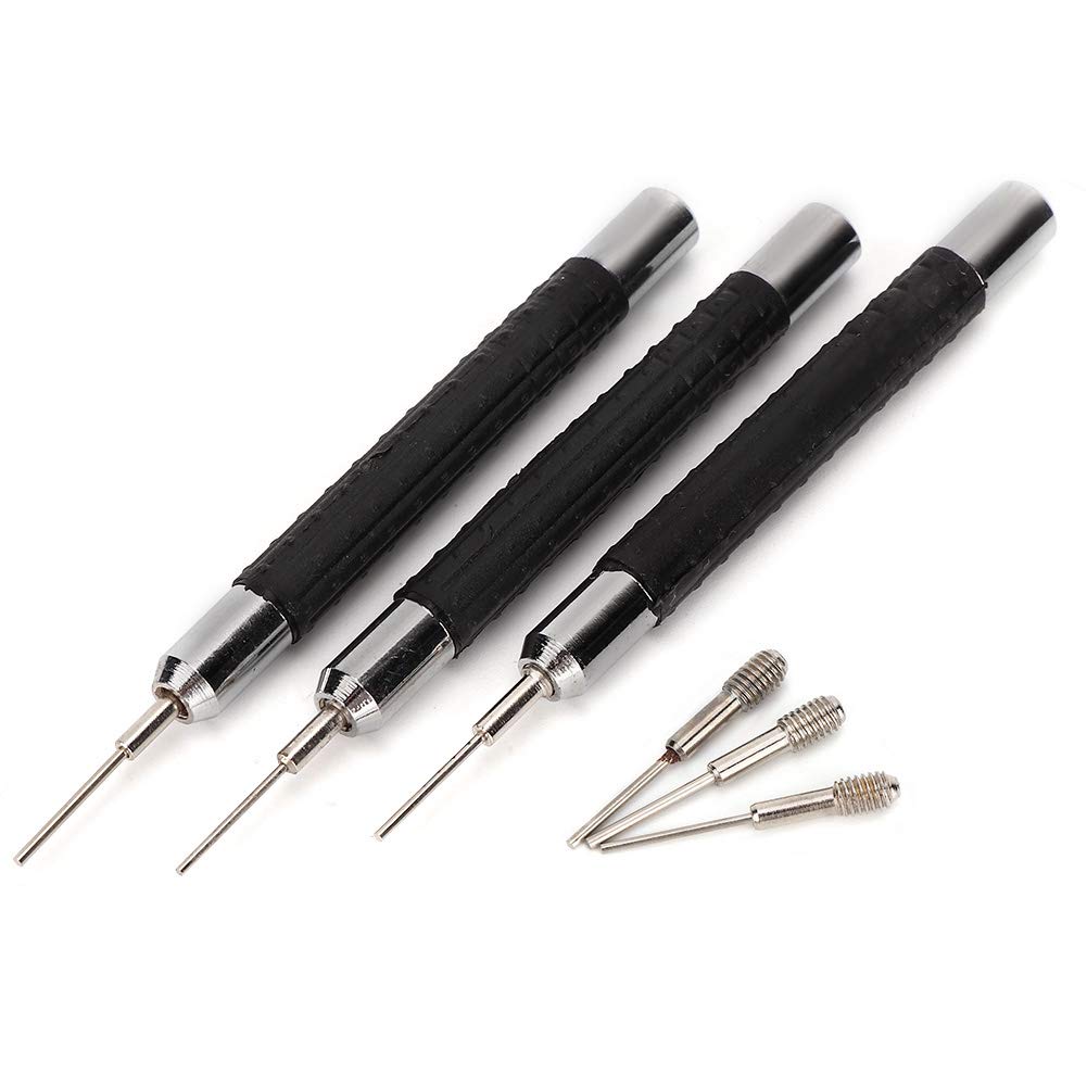 Watch Band Link Remover,Watch Link Removal Tool 3pcs Alloy Pin Piercing Watch Repair Tool