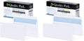 Quality Park Security Envelopes Bundle (6 3/4 and 10) with Redi-Strip Closure