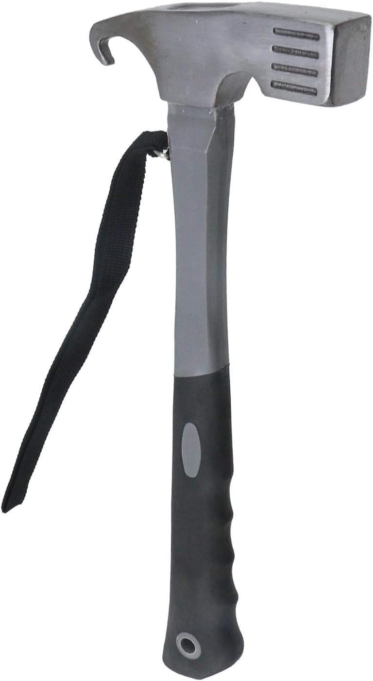 Camping Hammer Heavy Duty with Tent Stake Remover, 11.6 Inch
